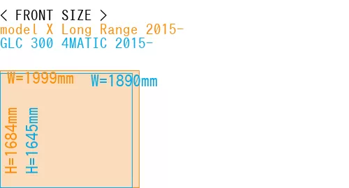 #model X Long Range 2015- + GLC 300 4MATIC 2015-